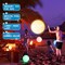 4 Packs Led Beach Ball Toy with 16 Colors Lights and 4 Light Modes - Pool Toys